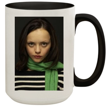 Christina Ricci 15oz Colored Inner & Handle Mug