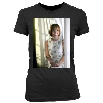 Christina Ricci Women's Junior Cut Crewneck T-Shirt