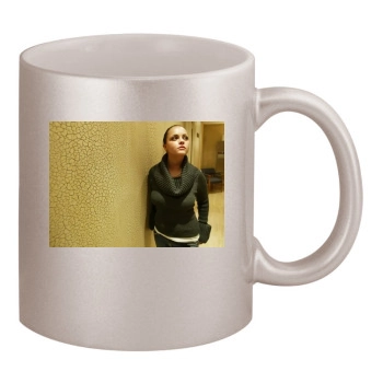 Christina Ricci 11oz Metallic Silver Mug