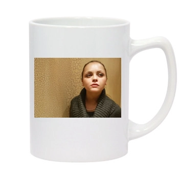 Christina Ricci 14oz White Statesman Mug