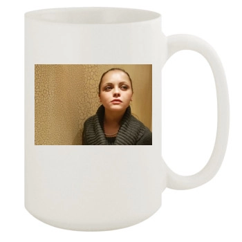 Christina Ricci 15oz White Mug