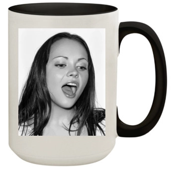 Christina Ricci 15oz Colored Inner & Handle Mug