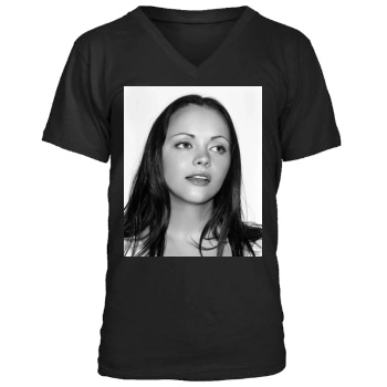 Christina Ricci Men's V-Neck T-Shirt