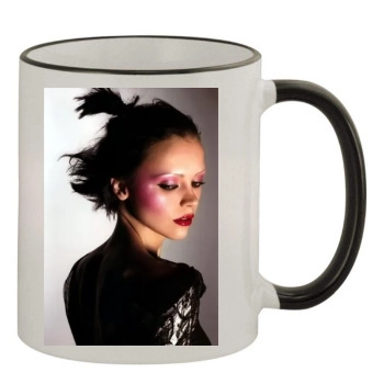 Christina Ricci 11oz Colored Rim & Handle Mug