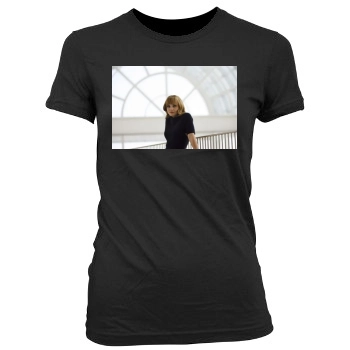 Christina Ricci Women's Junior Cut Crewneck T-Shirt