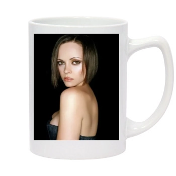 Christina Ricci 14oz White Statesman Mug