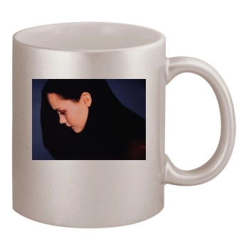 Christina Ricci 11oz Metallic Silver Mug