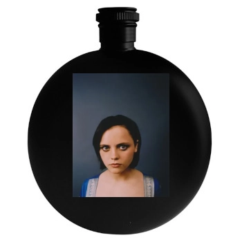 Christina Ricci Round Flask