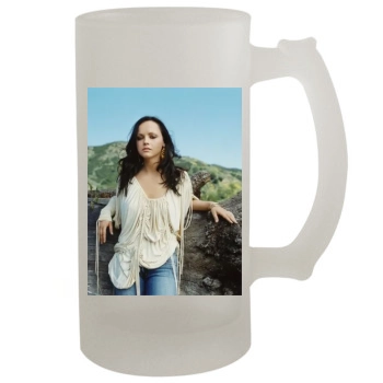 Christina Ricci 16oz Frosted Beer Stein