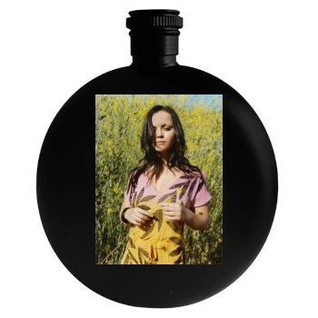 Christina Ricci Round Flask