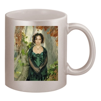 Christina Ricci 11oz Metallic Silver Mug