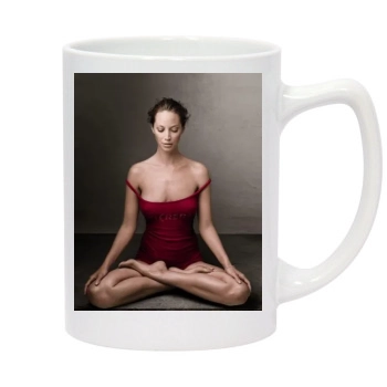 Christy Turlington 14oz White Statesman Mug