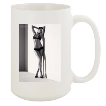 Christy Turlington 15oz White Mug