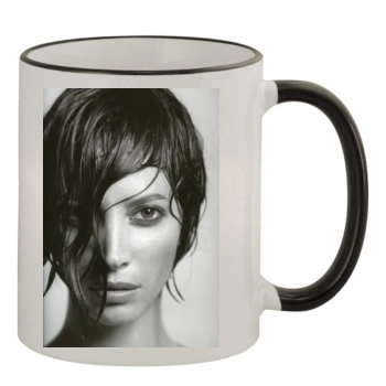 Christy Turlington 11oz Colored Rim & Handle Mug