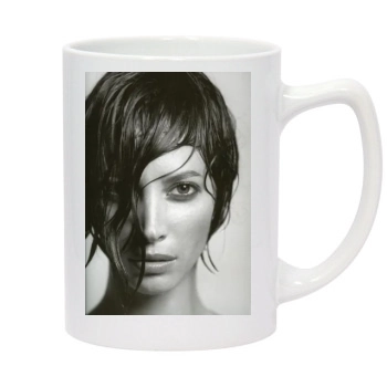 Christy Turlington 14oz White Statesman Mug