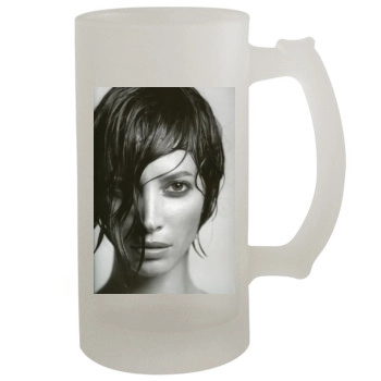 Christy Turlington 16oz Frosted Beer Stein