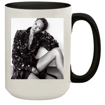 Christy Turlington 15oz Colored Inner & Handle Mug