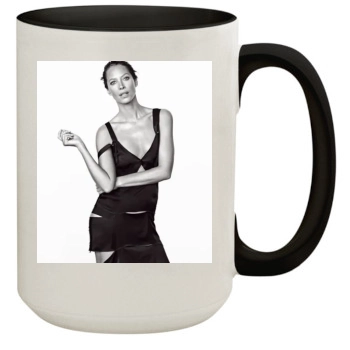 Christy Turlington 15oz Colored Inner & Handle Mug