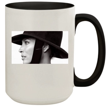 Christy Turlington 15oz Colored Inner & Handle Mug