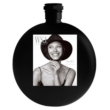 Christy Turlington Round Flask