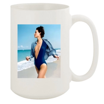 Christy Turlington 15oz White Mug