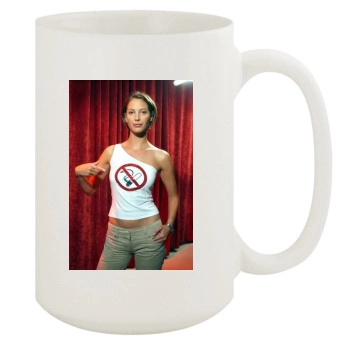 Christy Turlington 15oz White Mug