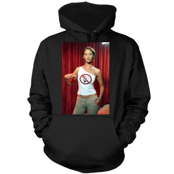 Christy Turlington Mens Pullover Hoodie Sweatshirt