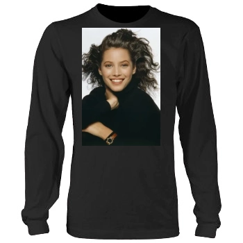 Christy Turlington Men's Heavy Long Sleeve TShirt