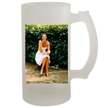 Christy Turlington 16oz Frosted Beer Stein