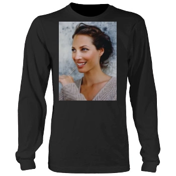 Christy Turlington Men's Heavy Long Sleeve TShirt