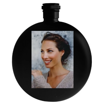 Christy Turlington Round Flask