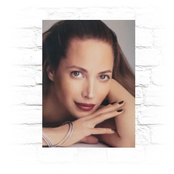 Christy Turlington Metal Wall Art