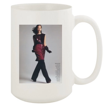 Christy Turlington 15oz White Mug