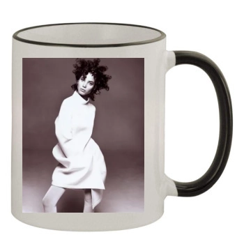 Christy Turlington 11oz Colored Rim & Handle Mug