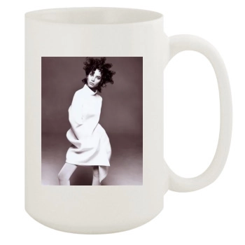 Christy Turlington 15oz White Mug