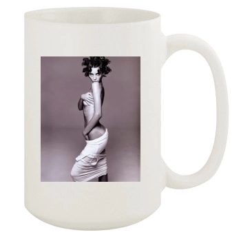 Christy Turlington 15oz White Mug