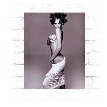 Christy Turlington Metal Wall Art