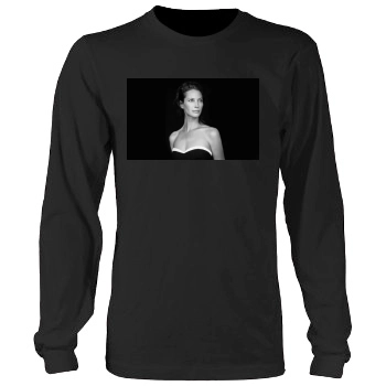 Christy Turlington Men's Heavy Long Sleeve TShirt