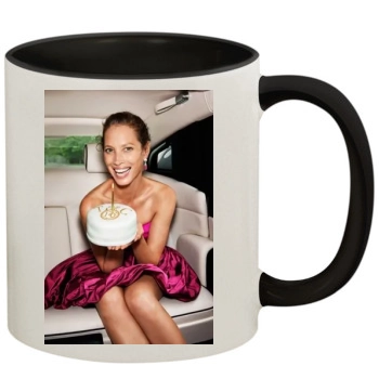 Christy Turlington 11oz Colored Inner & Handle Mug