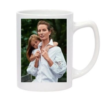 Christy Turlington 14oz White Statesman Mug