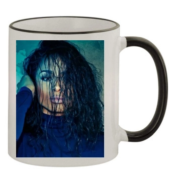 Ciara 11oz Colored Rim & Handle Mug