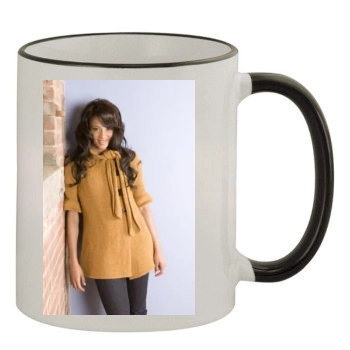 Ciara 11oz Colored Rim & Handle Mug