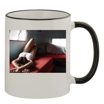 Cindy Crawford 11oz Colored Rim & Handle Mug