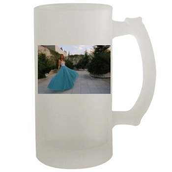 Cindy Crawford 16oz Frosted Beer Stein