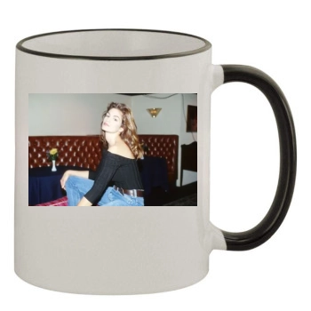 Cindy Crawford 11oz Colored Rim & Handle Mug