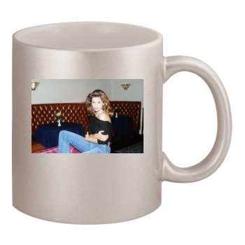 Cindy Crawford 11oz Metallic Silver Mug