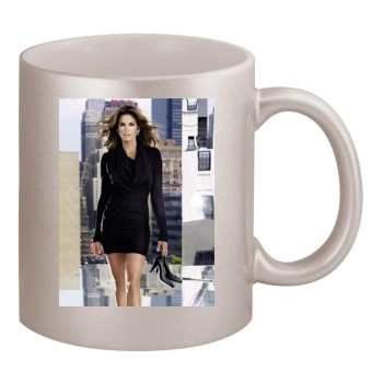 Cindy Crawford 11oz Metallic Silver Mug