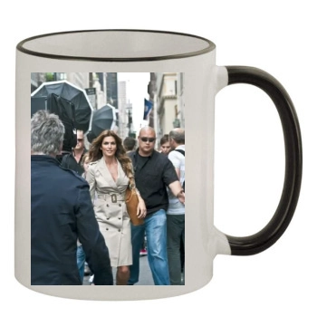 Cindy Crawford 11oz Colored Rim & Handle Mug