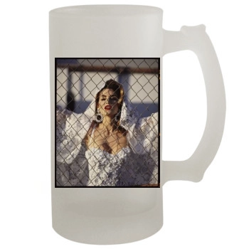 Cindy Crawford 16oz Frosted Beer Stein