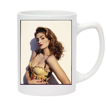 Cindy Crawford 14oz White Statesman Mug